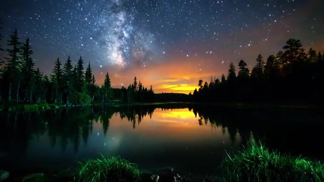 Starry Sky - Video & GIFs | starry,sky,starry sky,music,nature travel