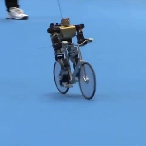 Bicycling robot, Science Technology
