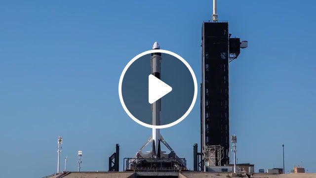 Falcon 9 and crew dragon are vertical on the launch pad, falcon 9, crew dragon, nasa, spacex, elon musk, space, cosmos, tech, engeneer, omg, wtf, wow, science technology. #0