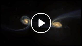 Milky way and andromeda galaxies collision