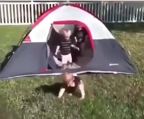 Tent vs. Children 5 0, Children, Tent Camp, Tent