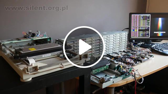 The floppotron believer, imagine dragons, arduino, floppy music, radioactive, believer, cover, music loop, music. #0