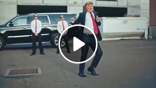 Dancing Trump