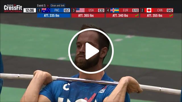 Rich froning c and j 365lbs at crossfit invitational, how do beatrichfroning, workout, fitness, invitational, jerk, clean, clean jerk, america, rogue, reebok, crossfit, froning, rich, richfroning, sports. #0