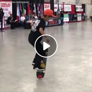 This 10 year old skateboarder is incredible