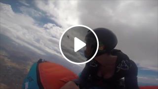 Wingsuit rodeo cloud surfing people are awesome