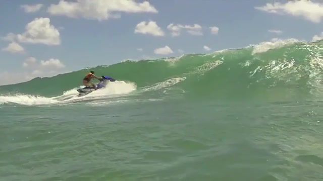 You know it's getting hard to fly - Video & GIFs | you know it's getting hard to fly,to fly you have to believe,blue wave slow motion,slow motion,slowmo,slow mo,the world's oceans,extreme,extreme sports,sport,surf,getaway in the surf,hobie cat in the surf,jumping jet skis in the surf,seadoo jet ski,kawasaki 15f jet ski,hobie getaway,sports
