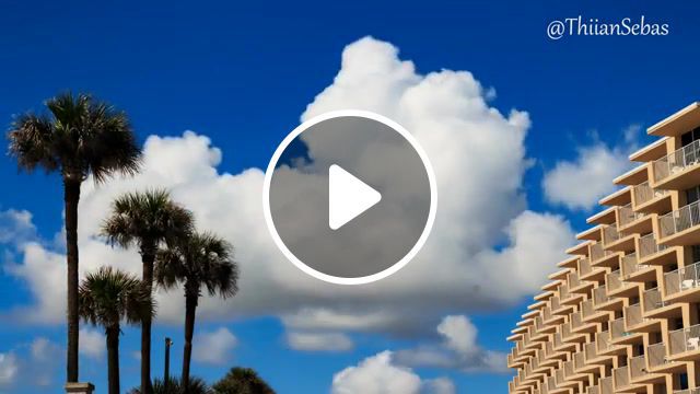 Clouds, art, artofvisuals, loop, relax, chill, music, creative, clouds, orlando, daytona, florida, beach, sunrise, sunset, sky, outdoors, landscape photography, landscape, time lapse, timelapse, nature travel. #0