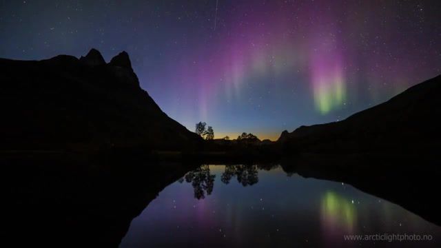 Eternity. Auroras. Aurora Borealis. Northern Lights. Norway. Arctic Light Photo. Salomonsen. Winter. Nature Travel.