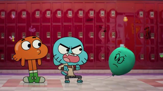 Face me like a man, Darwin, The Amazing World Of Gumball, Gumball, Sports