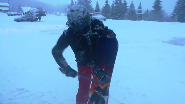 When snowboard goes wrong, Sports