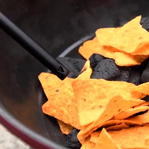 Ignite Your Grill With Doritos, Food, Lifehack, Diy, Kitchen, Cooking, Cuisine, Herbs, Easy, How To, Skills, Eat, Yum, Fruit, Making, Grill, Meat, Bbq, Chicken, Music Hauser Waltz No 2 Shostakovich, Doritos, Nature Travel