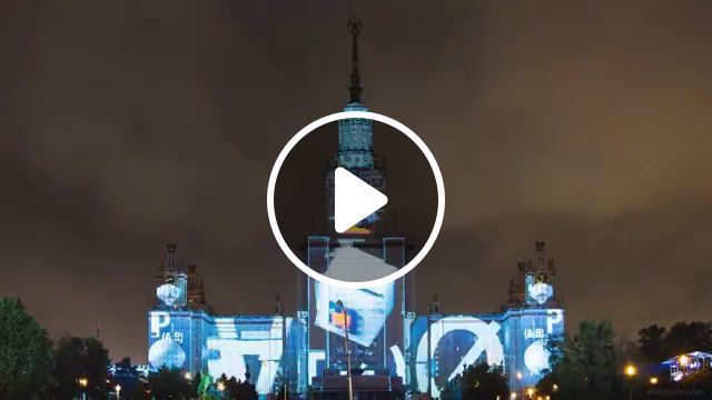 Modern, loop, laser show, modern, cityscape, flowmotion, time lapse, timelapse, hyperlapse, russia, moscow, nature travel. #0