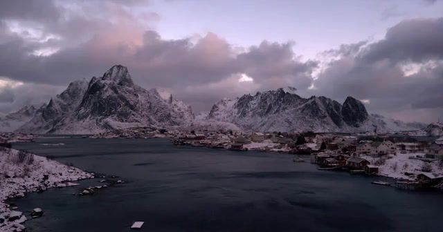 Alivvve Fly And Fall, Norway, Landscape, Lofoten, Winter, Hamnoy, Henningsvaer, Moskenes, Drone, Aerial, Fjords, Nature Travel