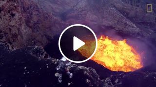 Drones Sacrificed for Spectacular Volcano National Geographic