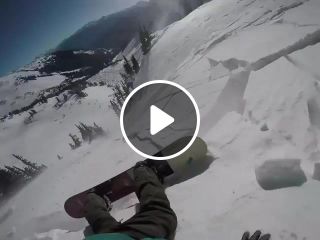 Shit happens snow avalanche