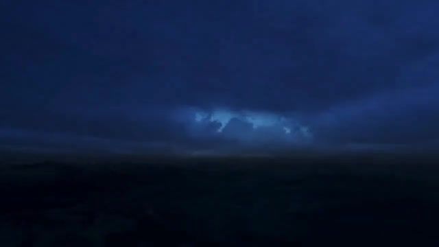 Thunderstorm, thunderstorm, sea, hans zimmer, waves, night, clouds, sky, nature travel.