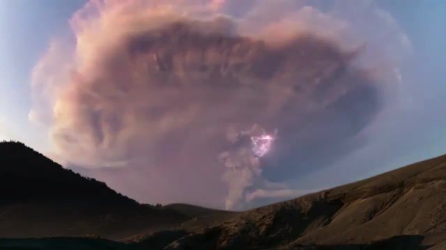 Volcanic lightning, Nature, Lightning, Nature Travel