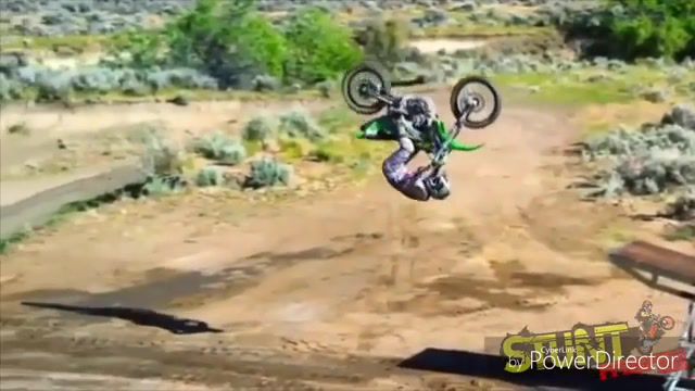 Awesome Motocross Stunt