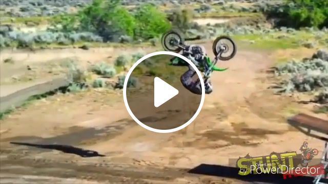 Awesome motocross stunt, sports. #0