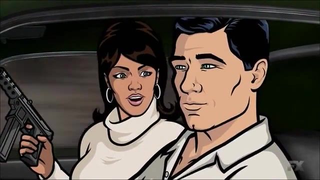 In every possible way, funny, animation, lana, archer, cartoons.