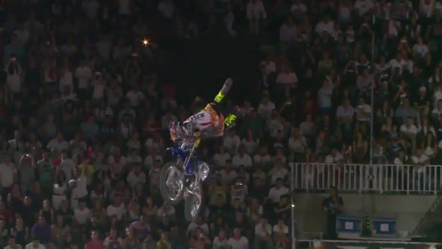 Red bull historic back flip, extreme, historic, adrenalin, champion, red bull x fighters, first ever, freestyle motocross, fmx, madrid, first, action sports, extreme sports, top motor, tricks, world tour, back flip, top motor sports, thomas pag'es, redbull, red bull, sports.