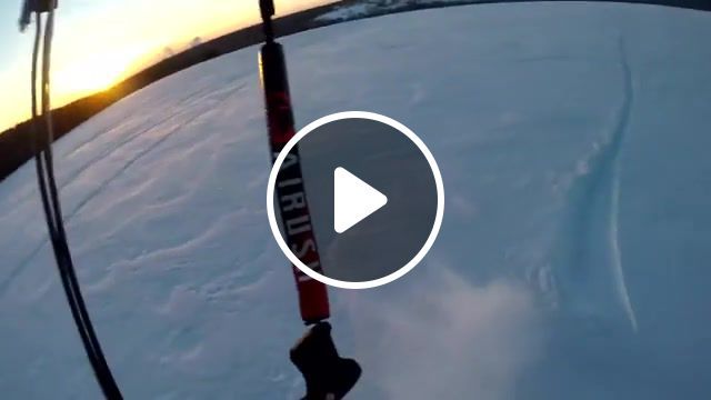 Snowkiting, fly, sport, snowboard, extreme, the chemical brothers the big jump, snowkiting, sports. #0