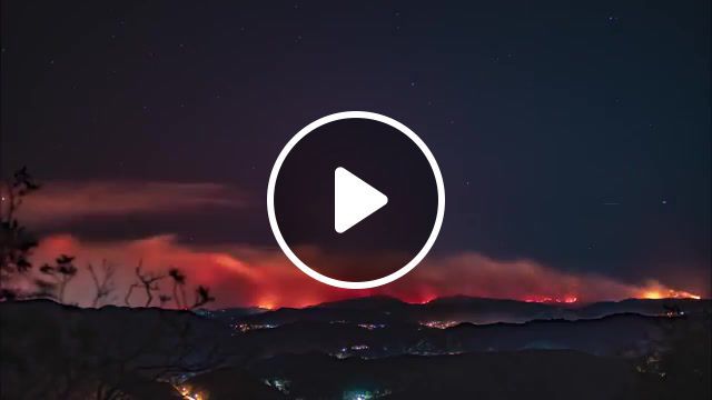 Malibu on fire, nature travel. #0