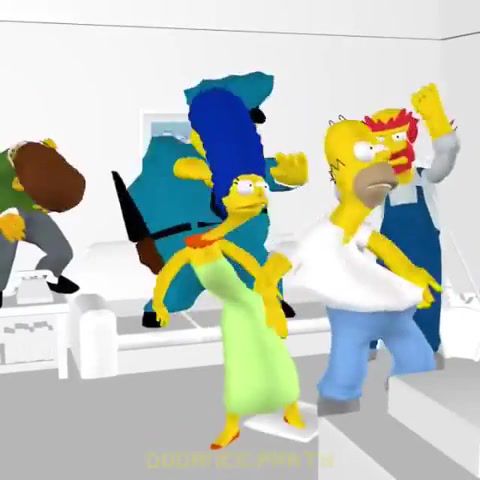Simpsonian Dance moves