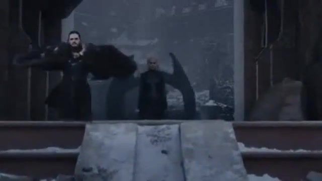 GOT Jon Snow and Dany. Georgia style - Video & GIFs | got,game of thrones,dragon,john snow,mashup