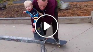 Let's Show Some SK8 Combos It's Never Too Early To Start Rolling With My Father