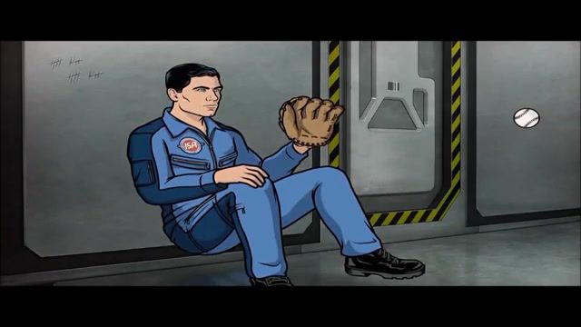 F ck you space, Weightlessness, Space, Tv Series, Animation Tv Series, Animation, Archer, Cursing, Sterling, Nature Travel