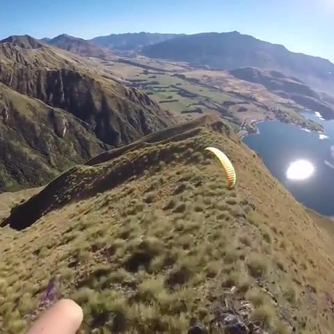 Miles and Miles by QW The Who - Video & GIFs | paragliding,paragliders,flying,flight,free,freedom,mountains,scenic,scenery,daring,sports,bcgibson,qw,mind mender,view,point of view,optimism,optimist,the who,nature travel