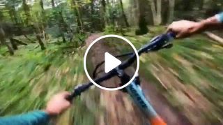 GoPro, forest and BMX