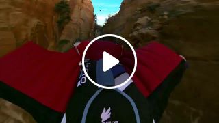 GoPro Marshall Miller Flies Through A Narrow Canyon