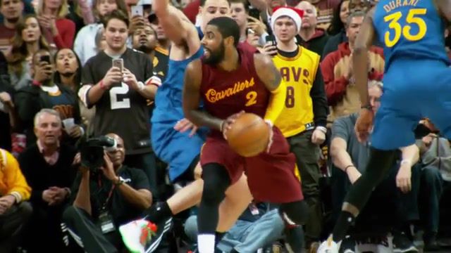 Kyrie on christmas day, finals rematch, phantom cam, slam dunk, uncle drew, stepch curry, kevin love, kyrie irving, klay thompson, lebron james, stephen curry, dubs, cavs, cleveland cavaliers, golden state warriors, sports, big, amazing, basketball, highlights, nba.