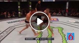 UFC196 Diaz and Gregori slap mode activated