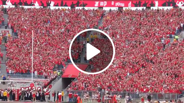Wisconsin jump around in student section at camp randall, madison, asu, vs, wisconsin, 9 18, jump, around, in, madison, at, camp, randall, sports. #1