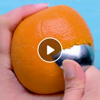 How to peel an orange super easy