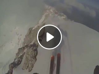 Extreme high altitude skiing