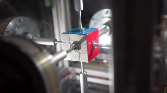 0. 38 second rubik's cube solve, rubik's cube, interesting, speed, machine, ai, science technology.