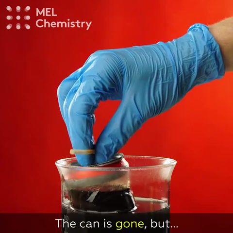 A Cola Can's Biggest Secret Is Revealed Surprising, Isn't It. Coke. Coca Cola. Cola. Pepsi. Can. Soda. Aluminium. Aluminum. Soda Can. Drink. Experiment. Chemistry. Demonstration. Interesting. Secret. Taste. Science Technology.