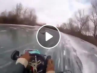 Icy drift