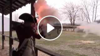 Sound of a musket blank vs with wadding vs with bullet