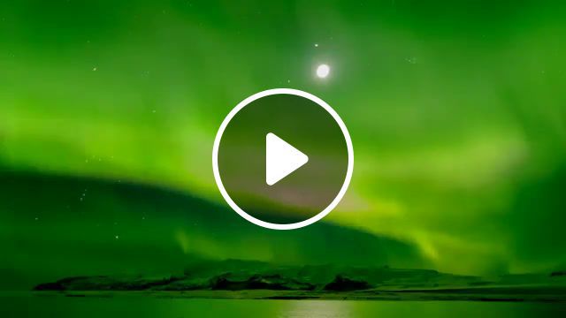Aurora borealis in iceland, nature, planet, timelapse, robot koch, nature travel. #0
