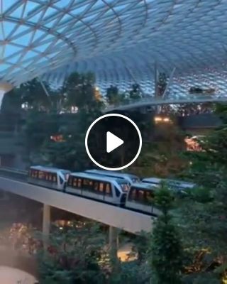 Awesome airport in Singapore