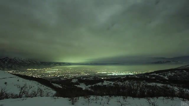 Looking down on the Utah Valley Cinemagraphs