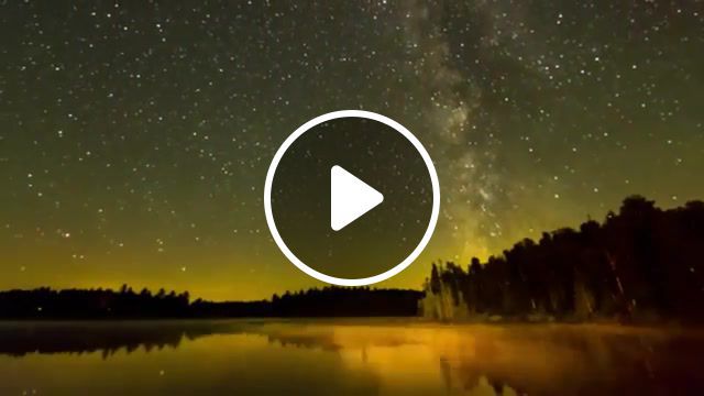 Mway, nature, sky, stars, milky way, forest, night, water, mirror. #0
