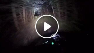 Slipping into Darkness Night Ride Hopton Wood