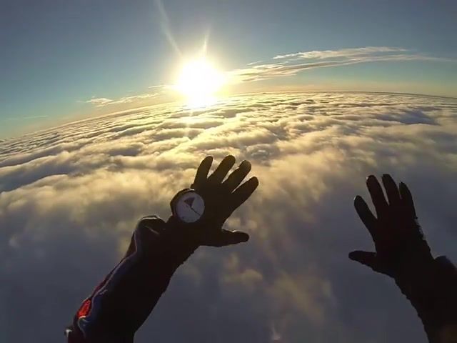 To feel, Music, Sun, Sky, Clouds, Aesthetics, Flight, Beauty, Perfect, Estetic, Feel It, Breathtaking View, Skydiving, Nature Travel